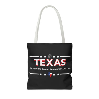 Texas:We Read the 2nd Amendment Out Loud Tote Bag