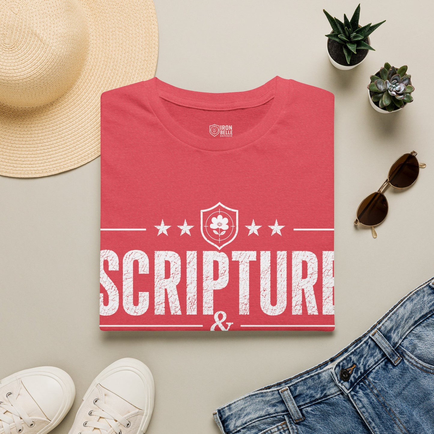 Scripture & Steel Tee