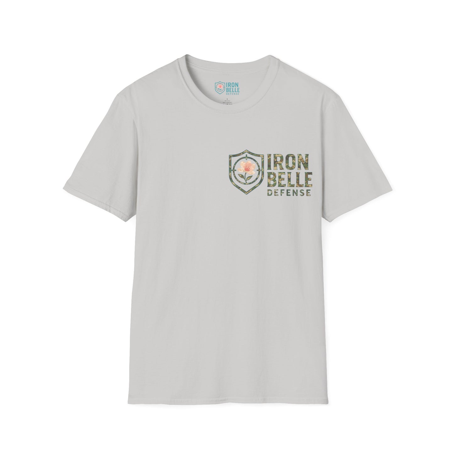 Camo Iron Belle Defense Crest Tee