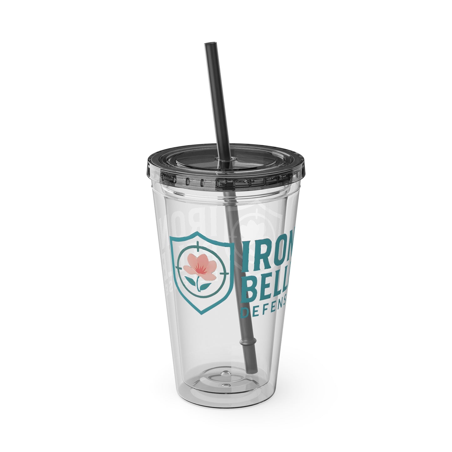 Turquoise Iron Belle Defense Tumbler – 16oz