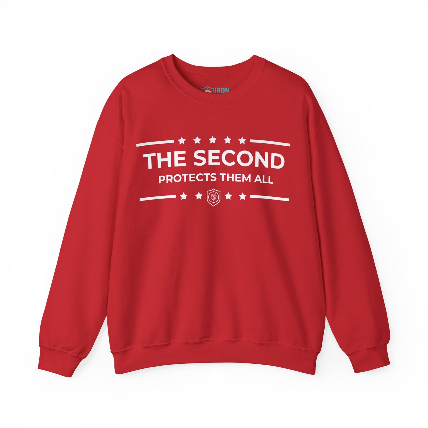 The Second: Protects Them All Iron Belle Defense Unisex Crewneck Sweatshirt