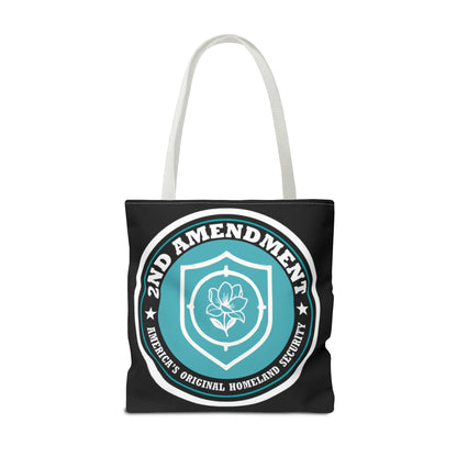 2nd Amendment Shield Tote Bag — America’s Original Homeland Security Cotton Tote