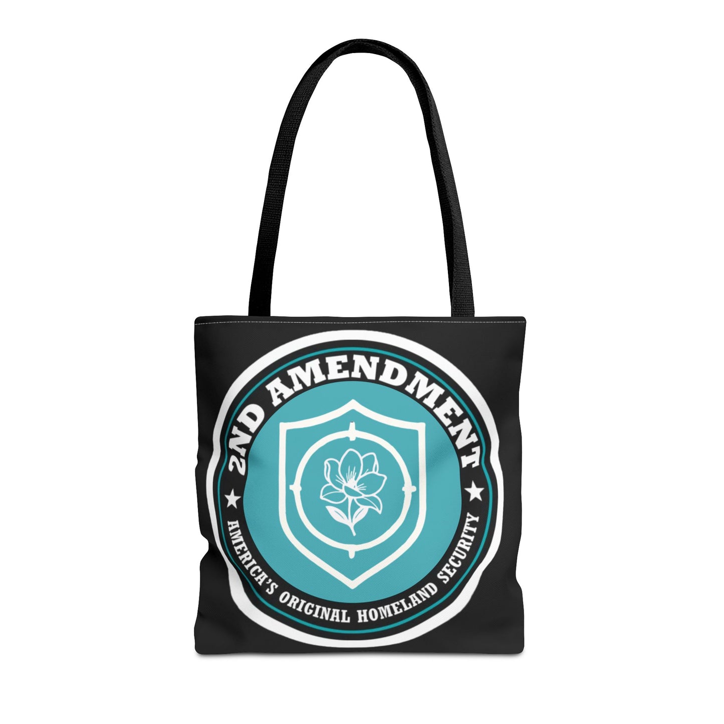 2nd Amendment Shield Tote Bag — America’s Original Homeland Security Cotton Tote
