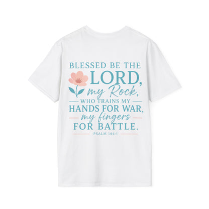 Blessed Be the Lord My Rock Iron Belle Defense Tee