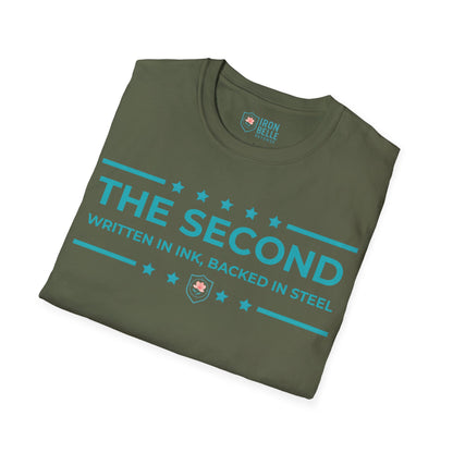 The Second: Written in Ink, Backed in Steel Iron Belle Defense Tee