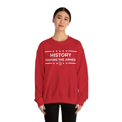 History Favors the Armed Iron Belle Defense Unisex Crewneck Sweatshirt