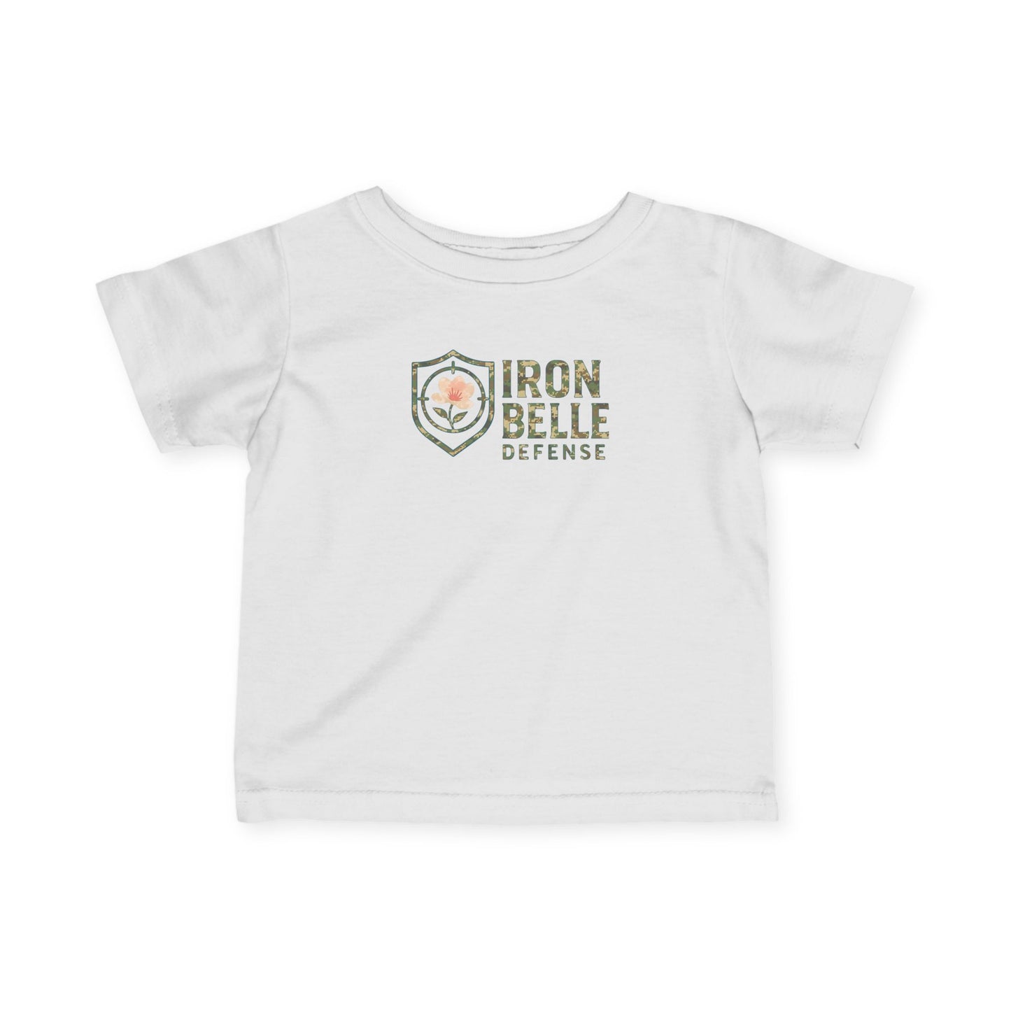 Infant Turquoise Iron Belle Defense Tee