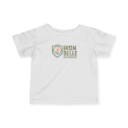 Infant Turquoise Iron Belle Defense Tee