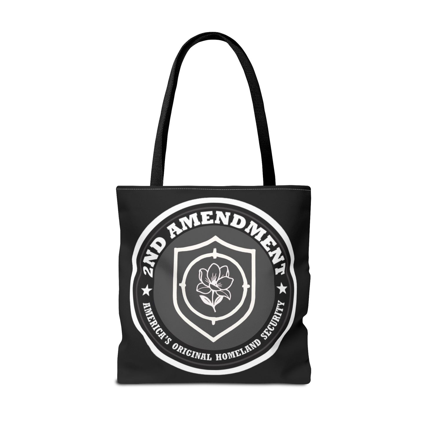2nd Amendment Shield Tote Bag — America’s Original Homeland Security Cotton Tote