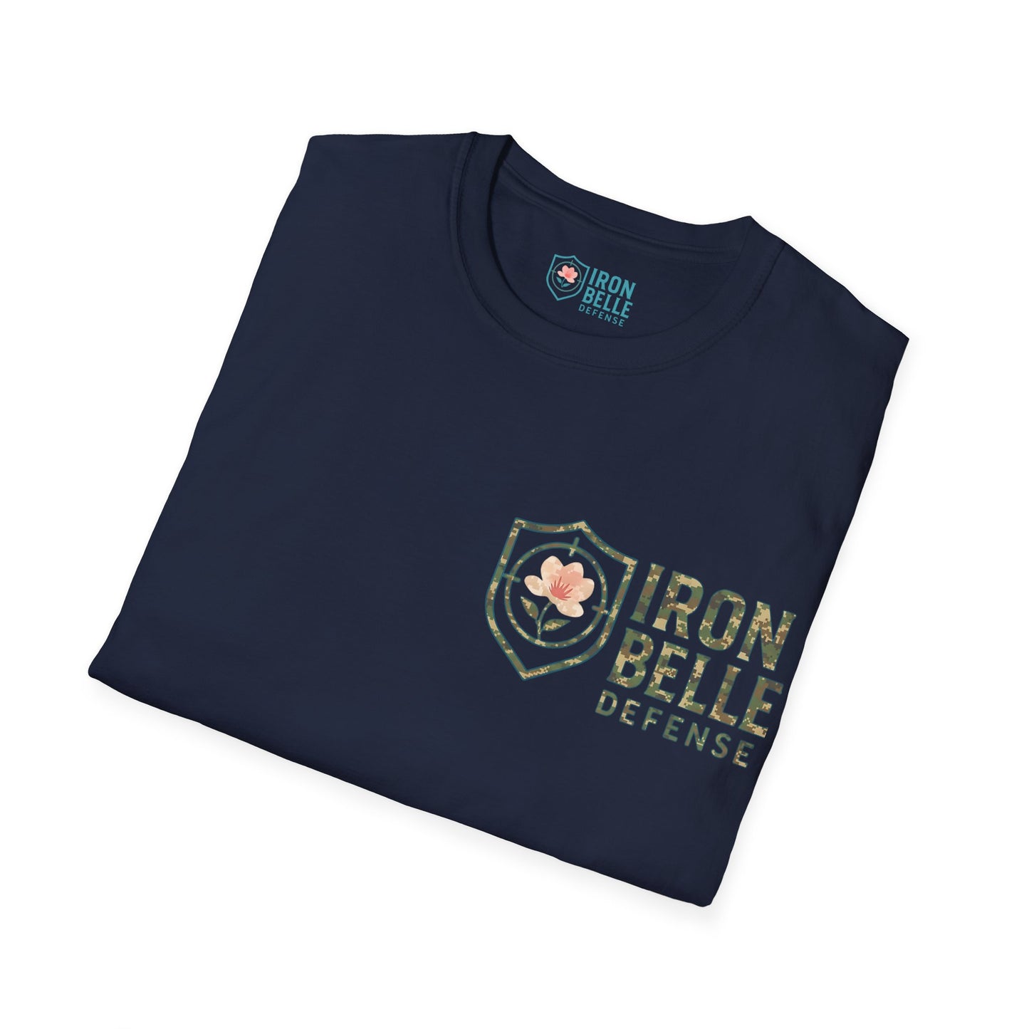 Camo Iron Belle Defense Crest Tee
