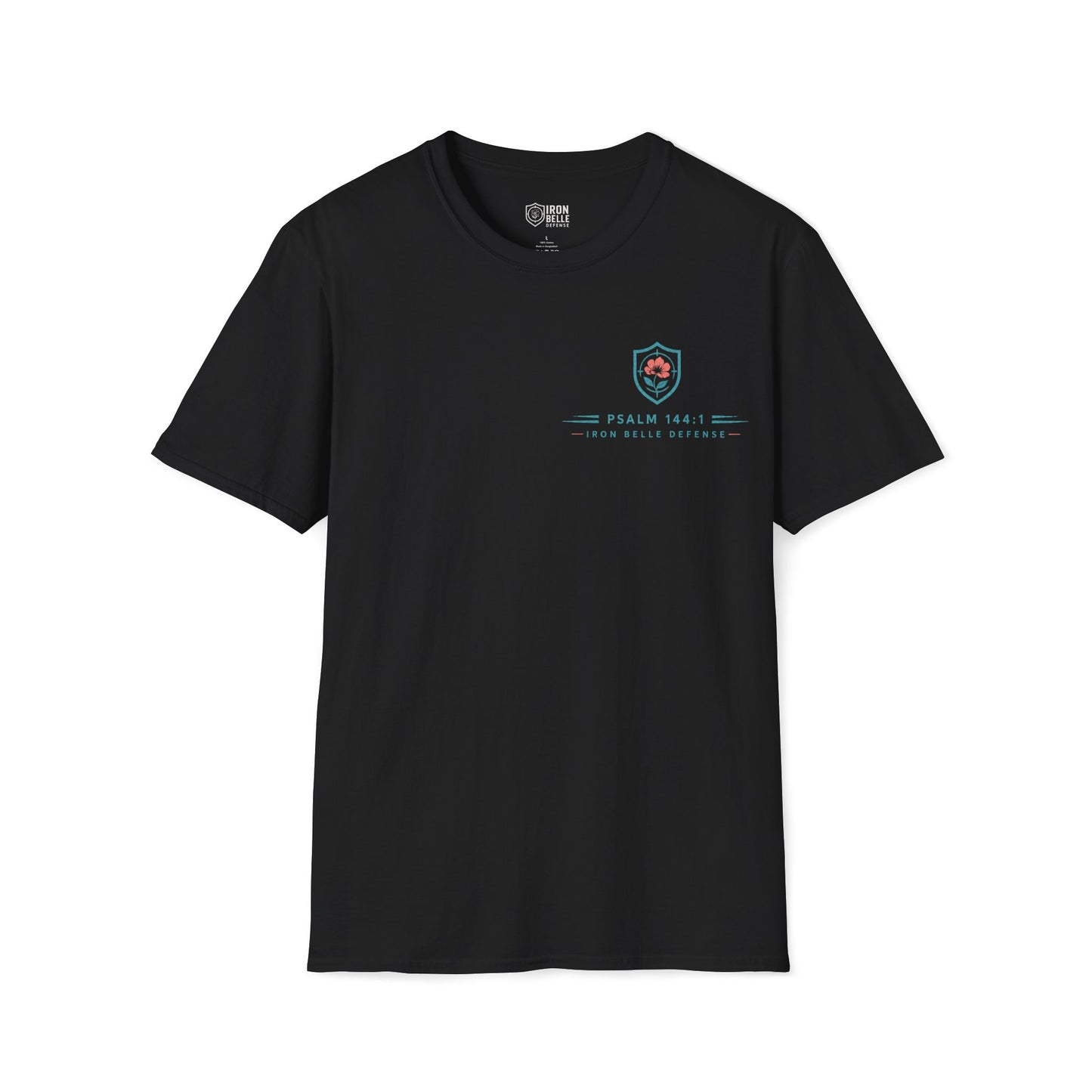 Blessed Be the Lord My Rock Iron Belle Defense Tee