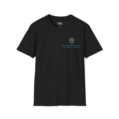 Blessed Be the Lord My Rock Iron Belle Defense Tee