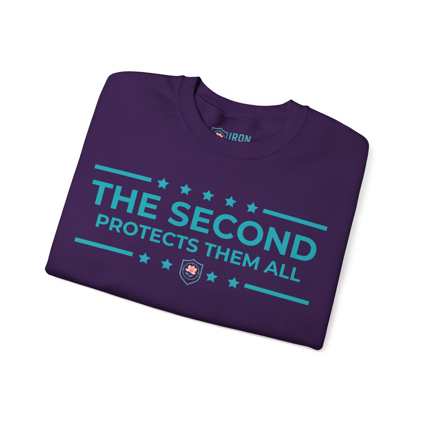The Second: Protects Them All Iron Belle Defense Unisex Crewneck Sweatshirt