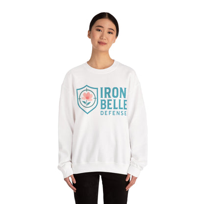 Turquoise Iron Belle Defense Unisex Crewneck Sweatshirt