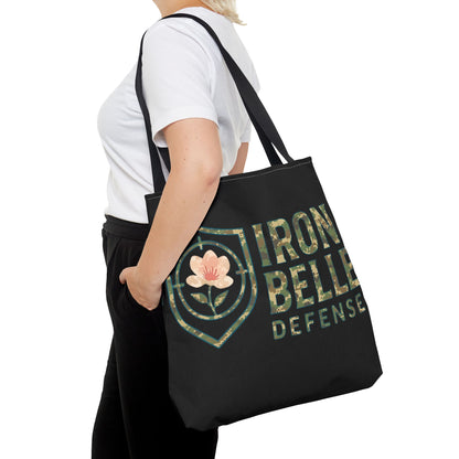 Camo Iron Belle Defense Tote Bag