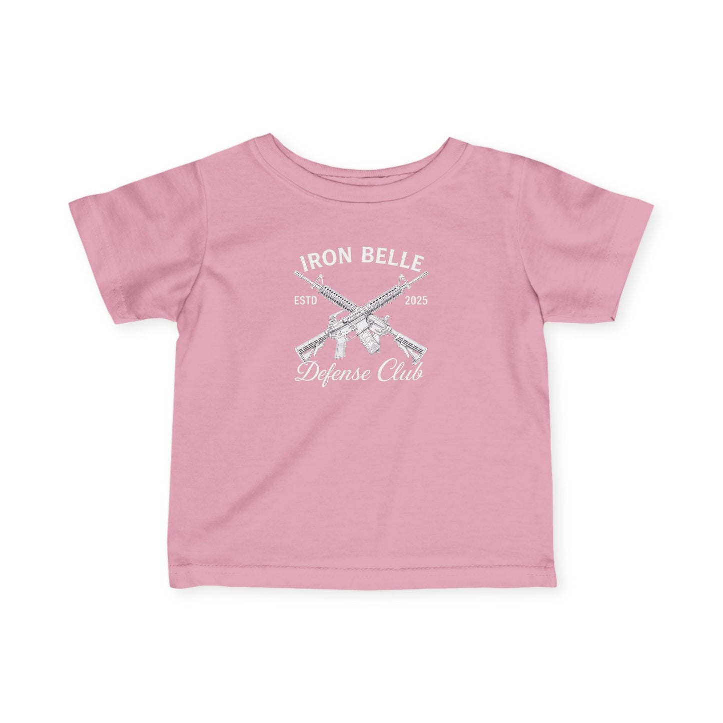 Infant Turquoise Iron Belle Defense Tee