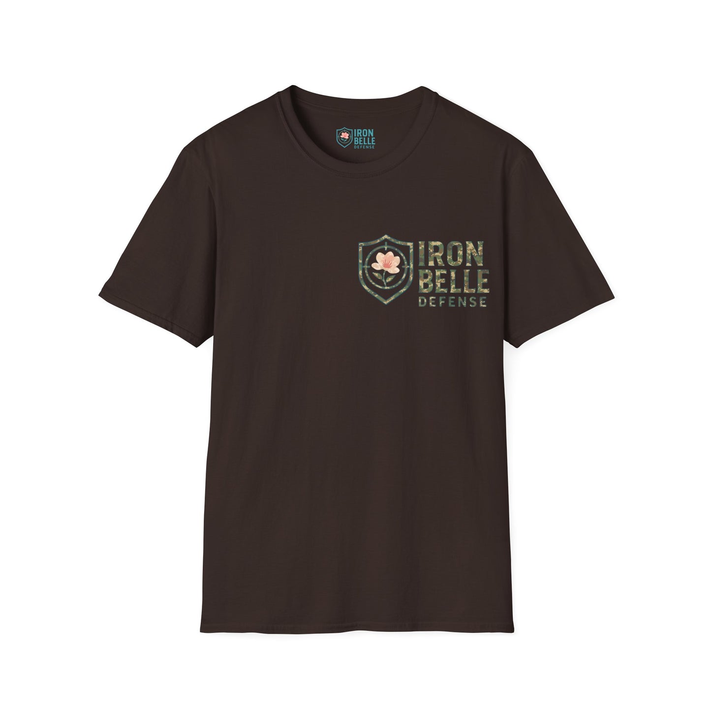 Camo Iron Belle Defense Crest Tee