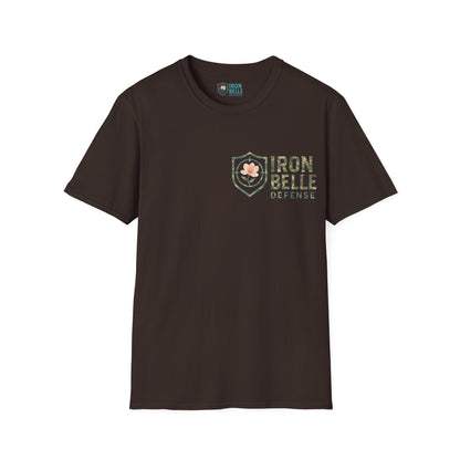 Camo Iron Belle Defense Crest Tee