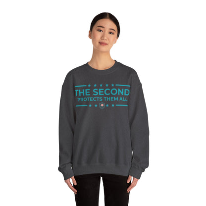 The Second: Protects Them All Iron Belle Defense Unisex Crewneck Sweatshirt