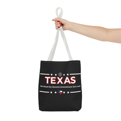 Texas:We Read the 2nd Amendment Out Loud Tote Bag