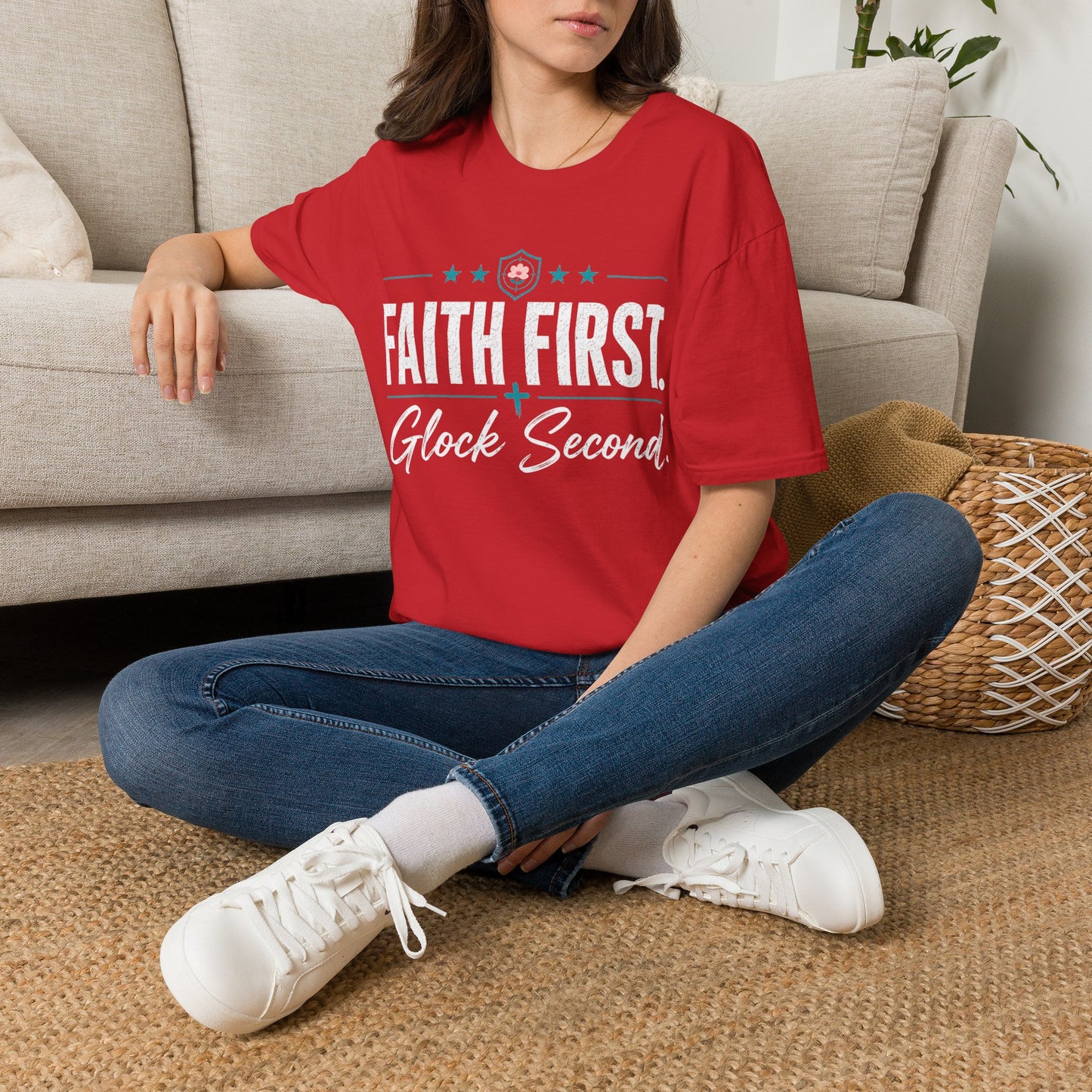 Faith First Glock Second Tee