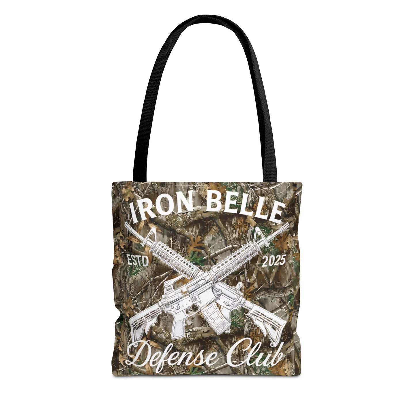 Forest Camo All-Over Print Tote Bag