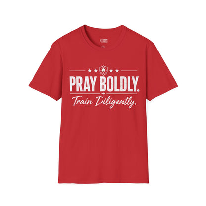Pray Boldly Train Diligently Tee