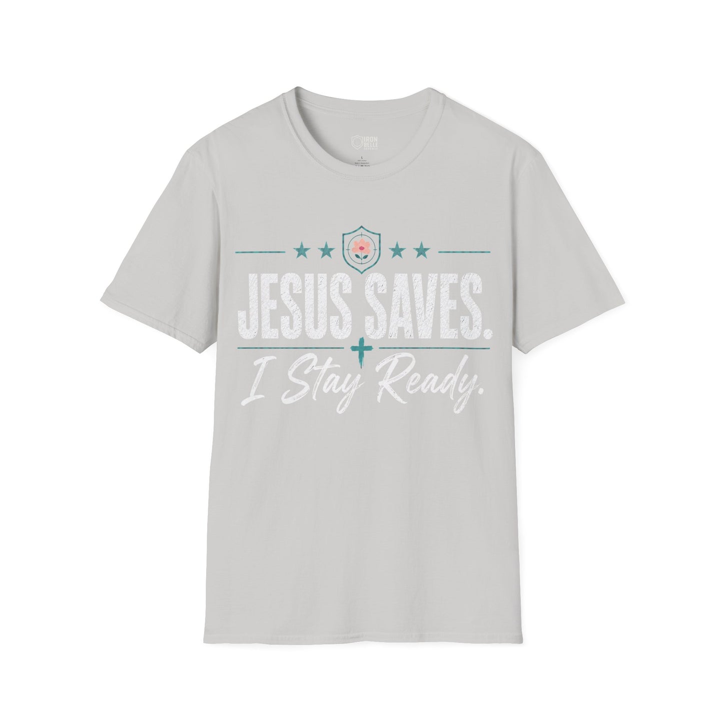 Jesus Saves I Stay Ready Tee