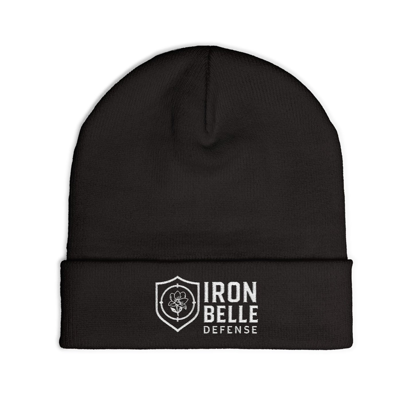Iron Belle Defense Embroidered Knit Beanie