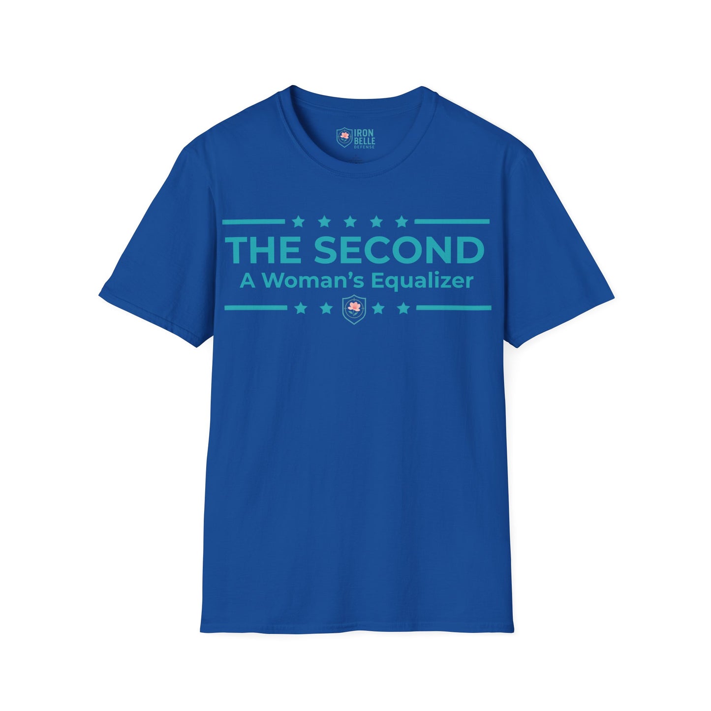 The Second: A Woman’s Equalizer Iron Belle Defense Tee
