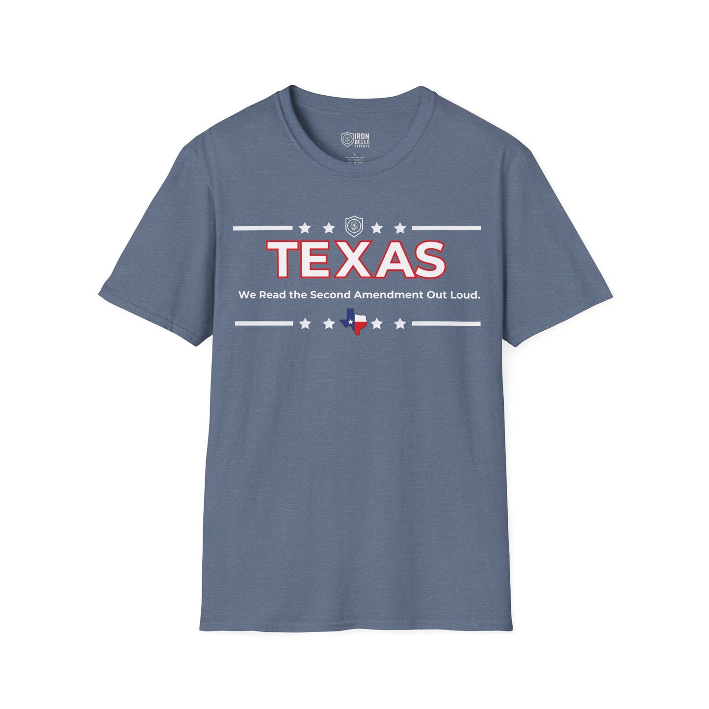 Texas: We Read the Second Amendment Out Loud Unisex Softstyle T-Shirt
