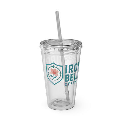 Turquoise Iron Belle Defense Tumbler – 16oz