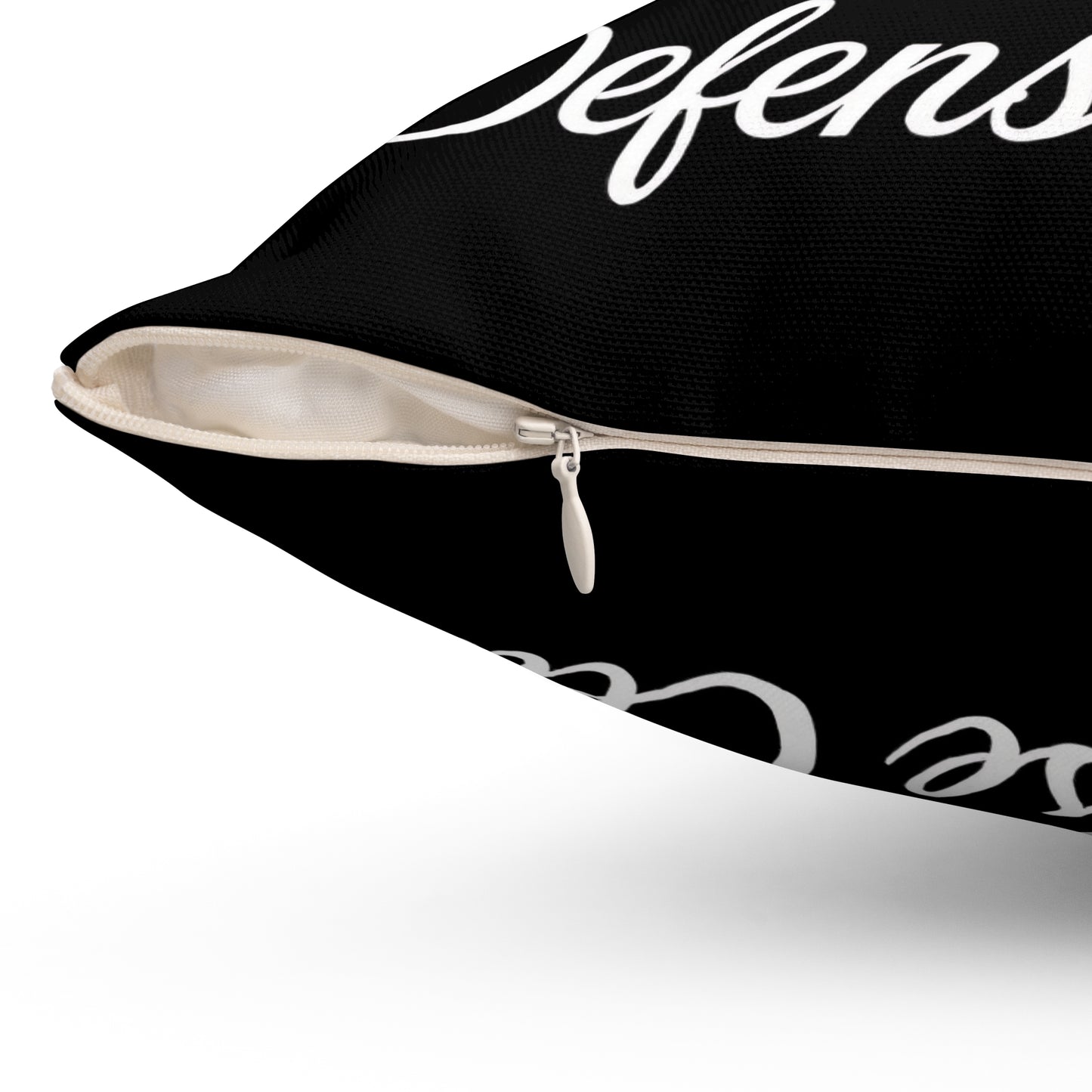 Iron Belle Defense Spun Polyester Square Pillow