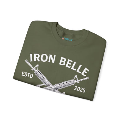 Iron Belle Defense White Crest Unisex Crewneck Sweatshirt