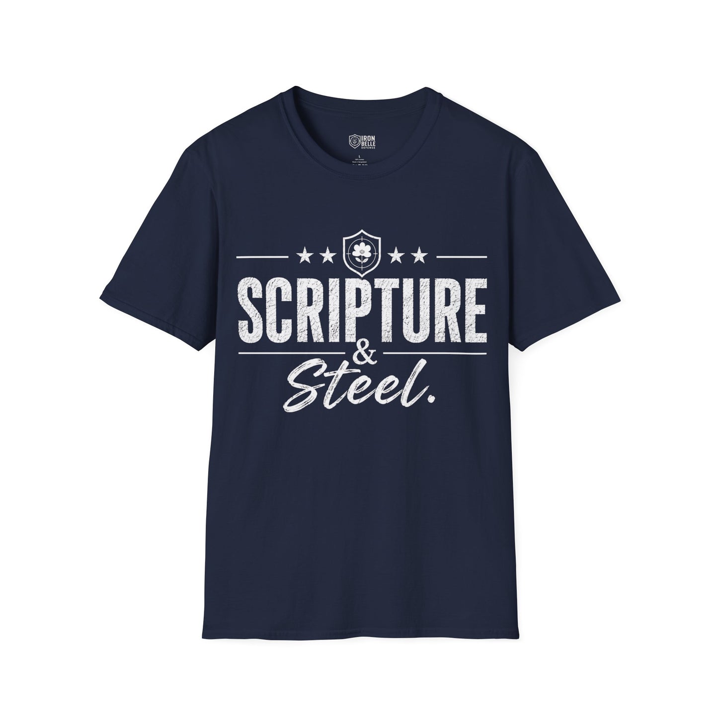 Scripture & Steel Tee