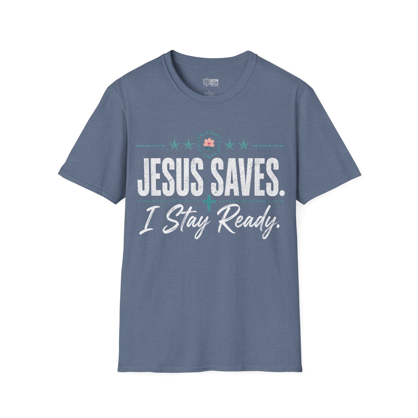 Jesus Saves I Stay Ready Tee