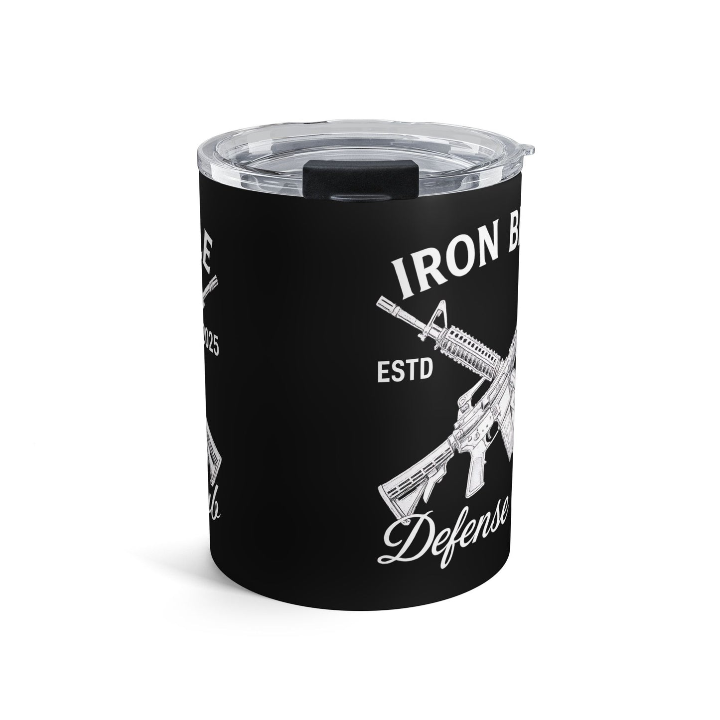 Iron Belle Defense Crest Tumbler-Glossy Finish