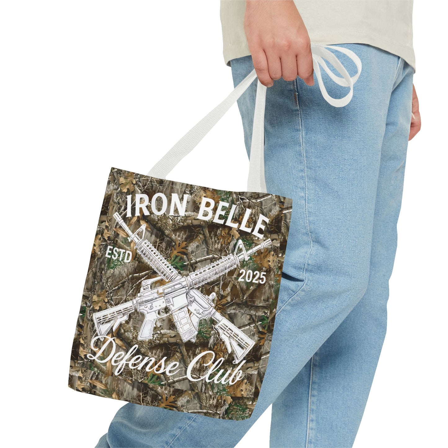 Forest Camo All-Over Print Tote Bag