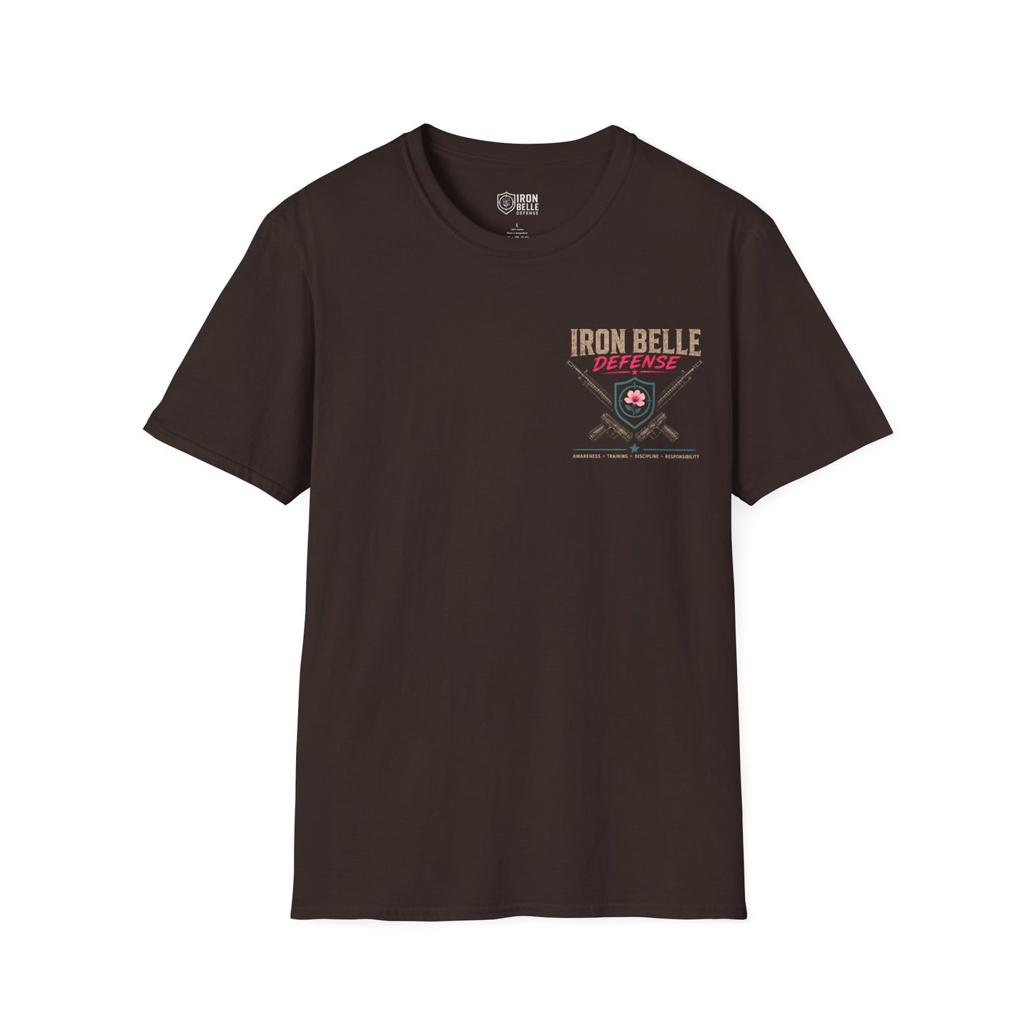 Iron Belle Defense "Train With Purpose" Unisex Softstyle T-Shirt