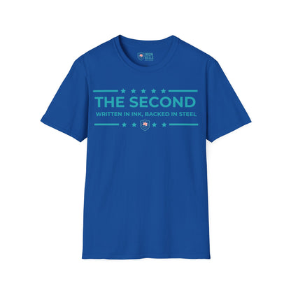 The Second: Written in Ink, Backed in Steel Iron Belle Defense Tee