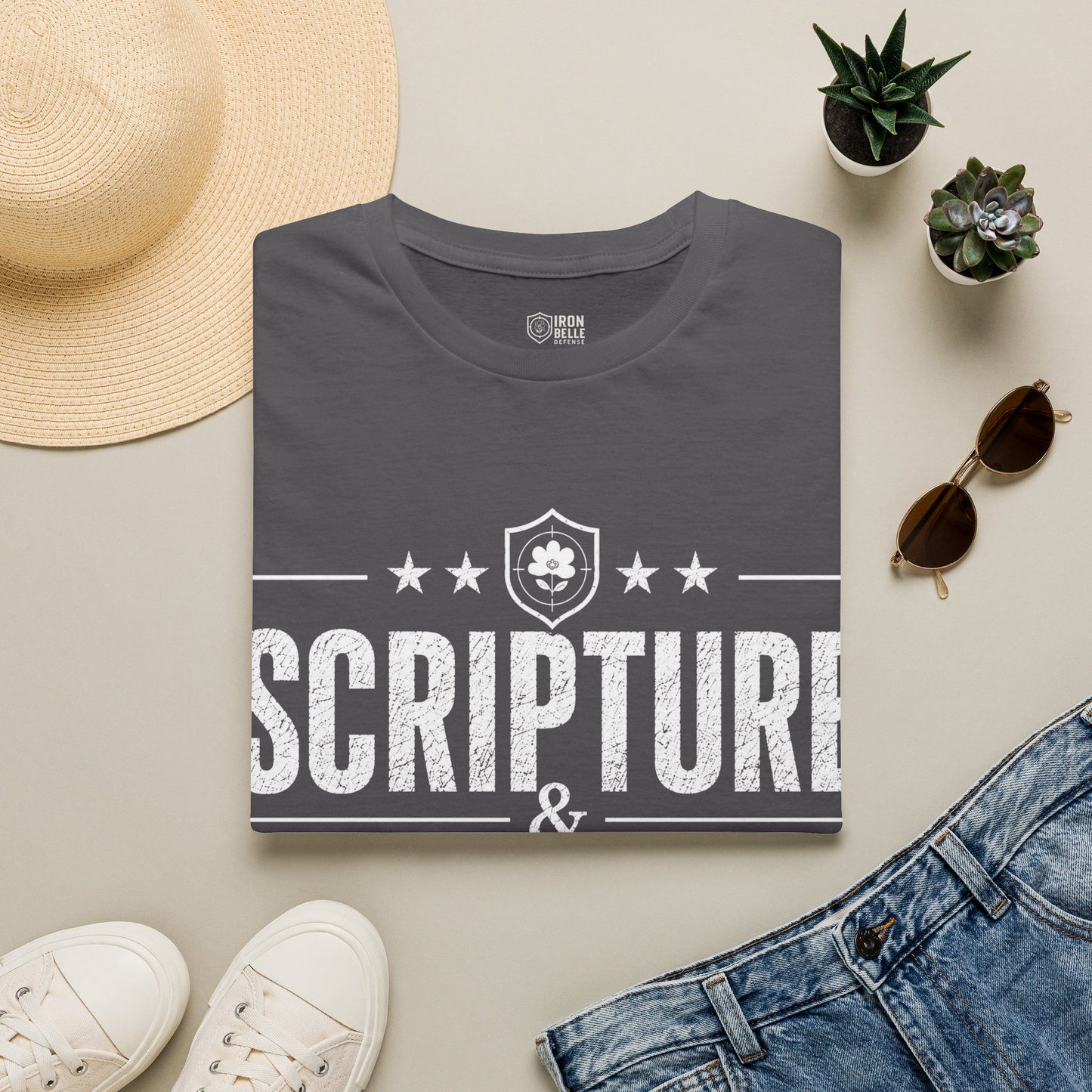 Scripture & Steel Tee