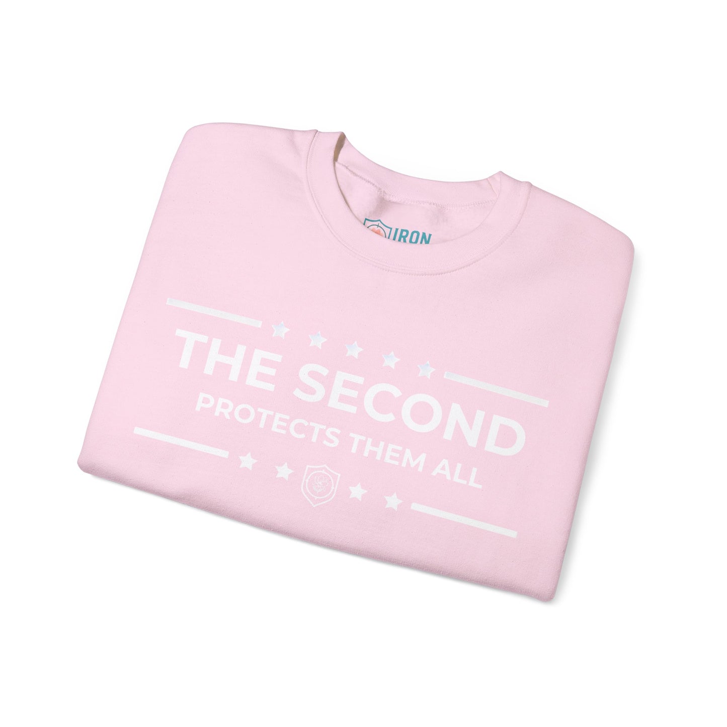 The Second: Protects Them All Iron Belle Defense Unisex Crewneck Sweatshirt