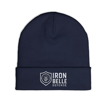 Iron Belle Defense Embroidered Knit Beanie