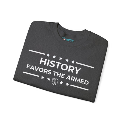 History Favors the Armed Iron Belle Defense Unisex Crewneck Sweatshirt