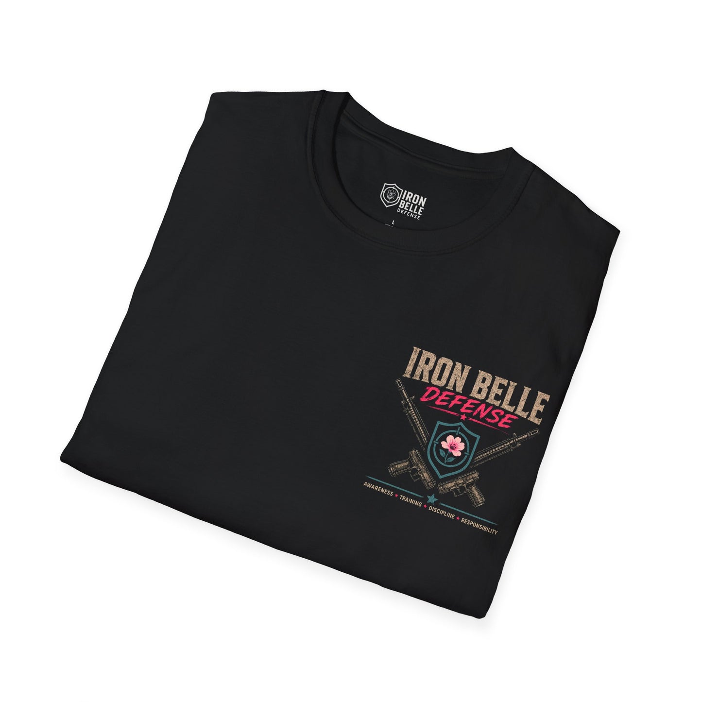 Iron Belle Defense "Train With Purpose" Unisex Softstyle T-Shirt