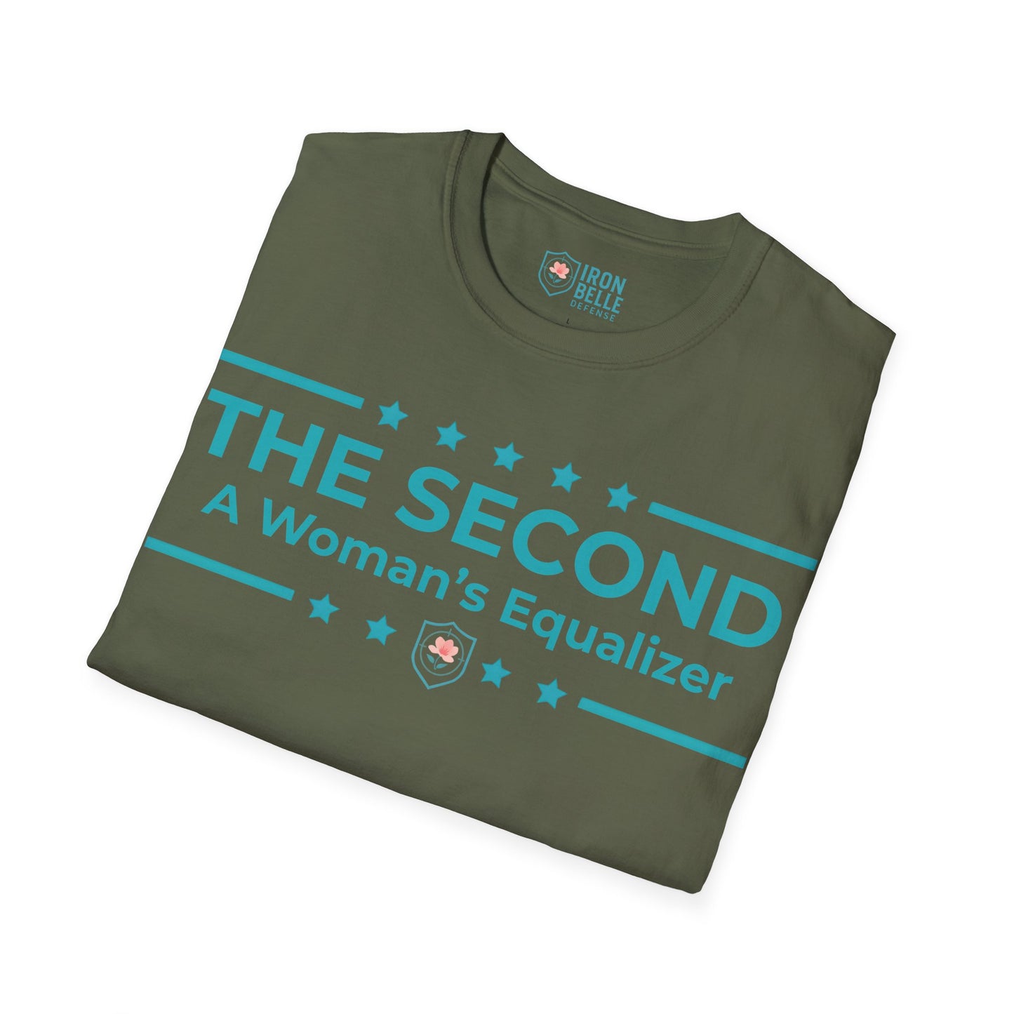 The Second: A Woman’s Equalizer Iron Belle Defense Tee