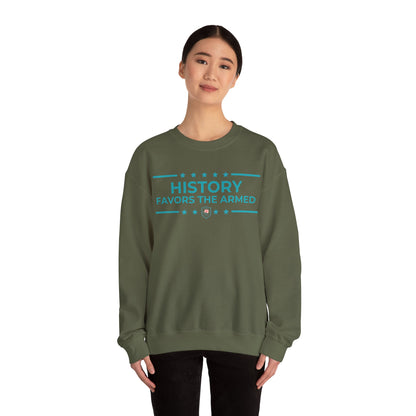 History Favors the Armed Iron Belle Defense Unisex Crewneck Sweatshirt