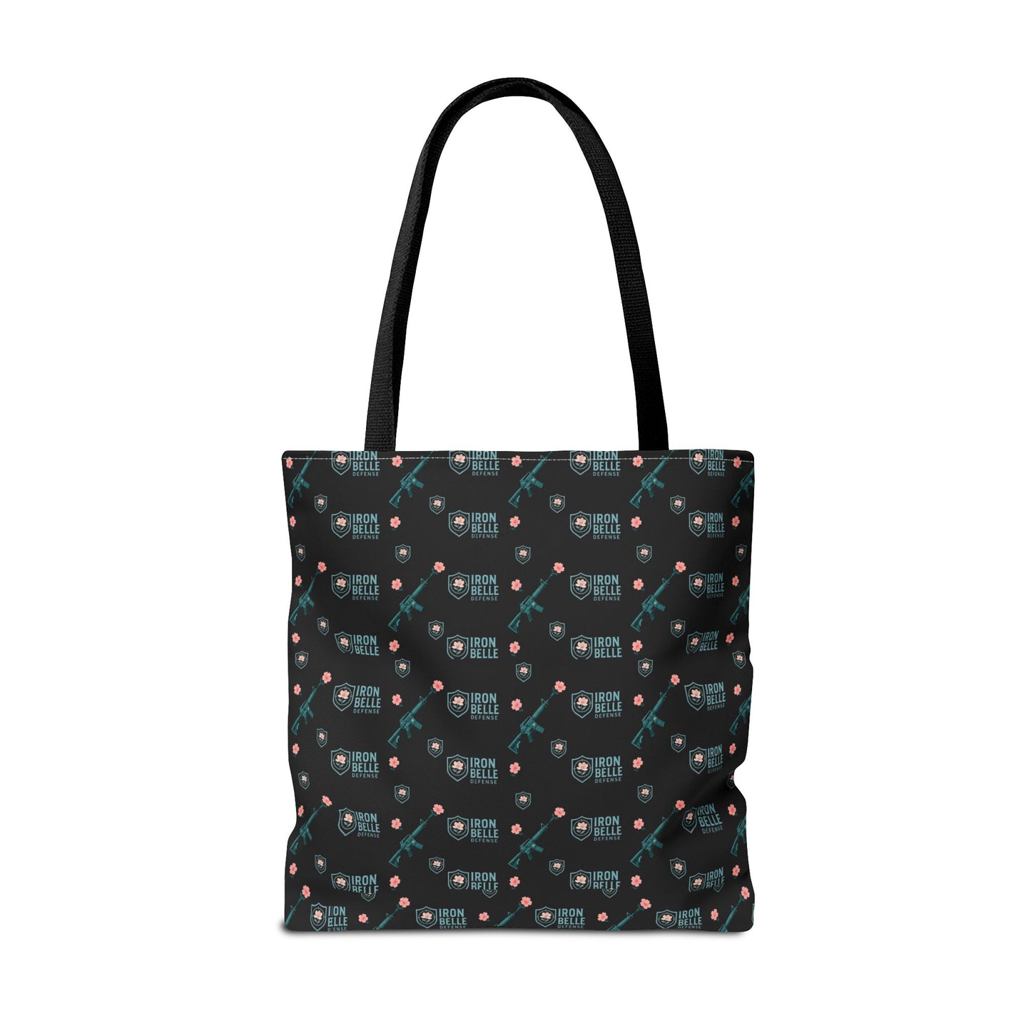 Patterned Iron Belle Defense Tote Bag