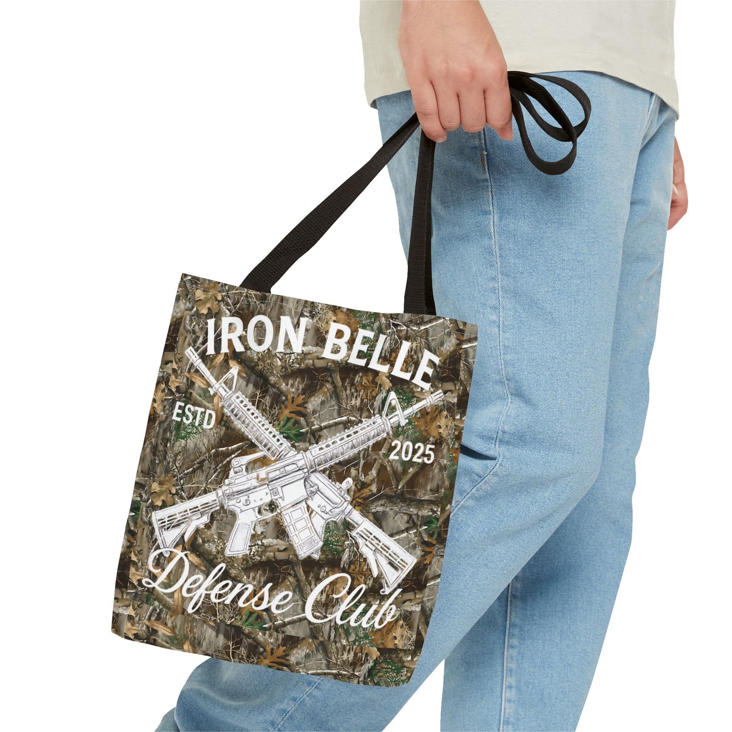Forest Camo All-Over Print Tote Bag