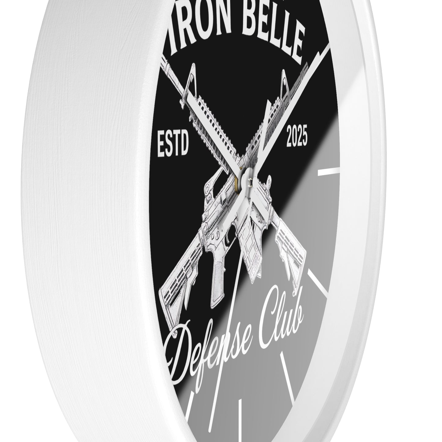 Iron Belle Defense Club Wall Clock